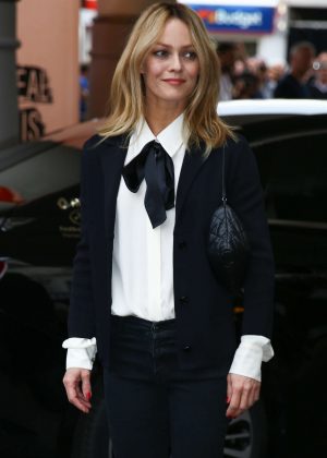 Vanessa Paradis - Arrives at Martinez Hotel in Cannes