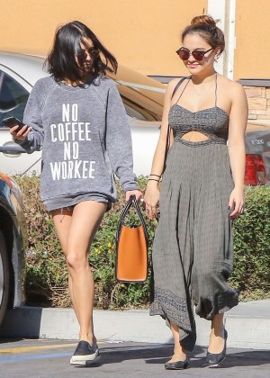Vanessa & Stella Hudgens - Out and about in Los Angeles
