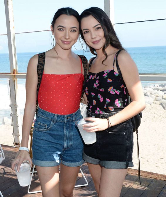 Veronica and Vanessa Merrell - Instagram's 3rd Annual Instabeach Party in Pacific Palisades