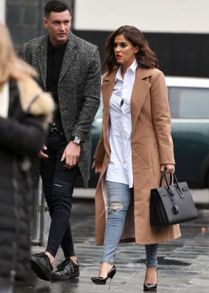 Vicky Pattison - Arriving to Jason Vale's seminar in London