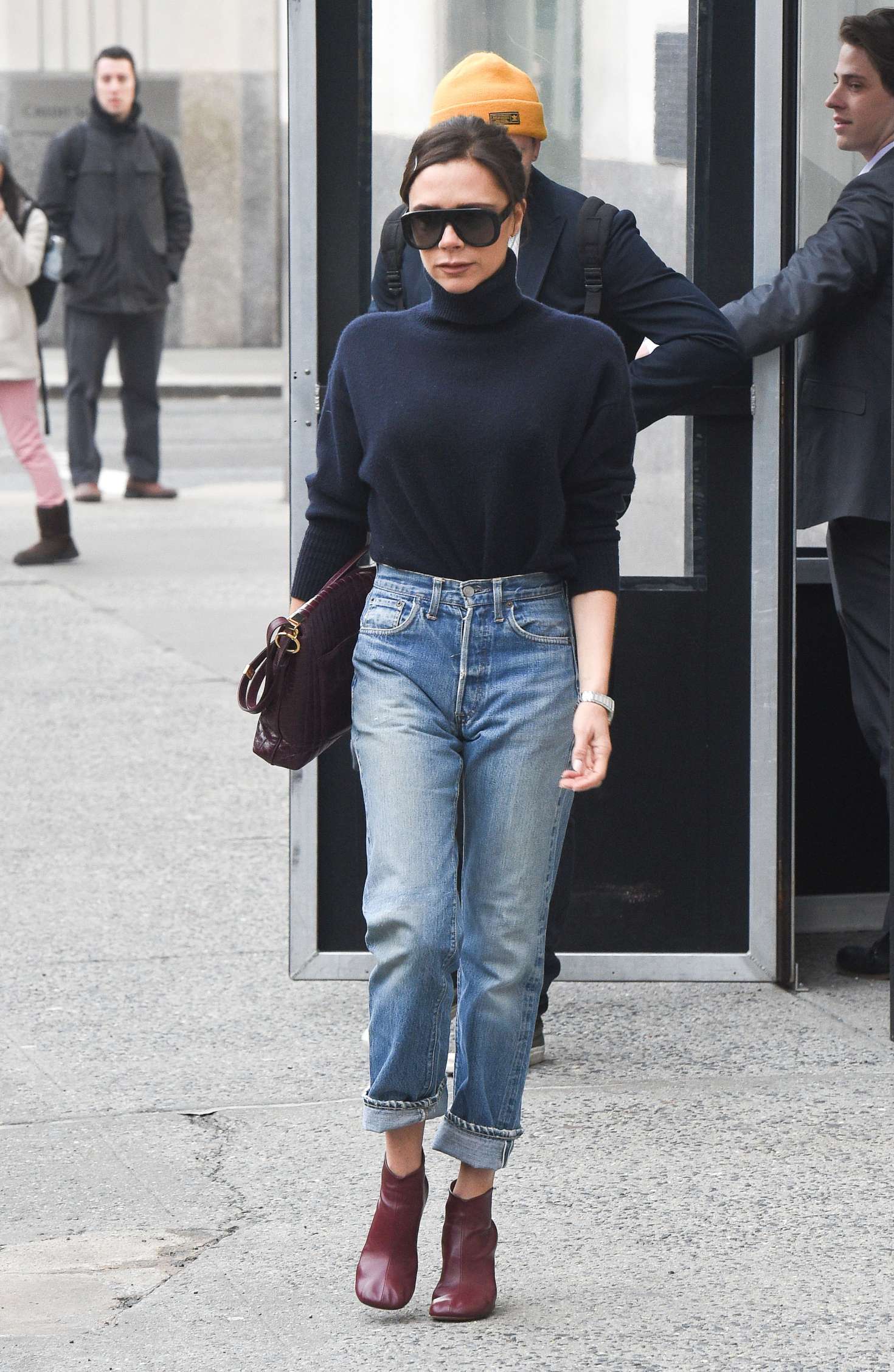 Victoria Beckham in Jeans -06 – GotCeleb