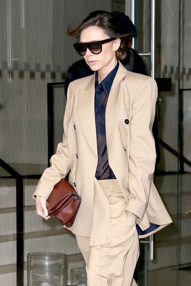 Victoria Beckham out in New York