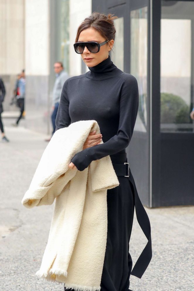 Victoria Beckham out in NYC