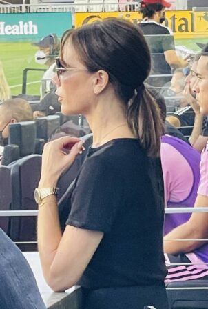Victoria Beckham - Seen in Miami at DVR Stadium