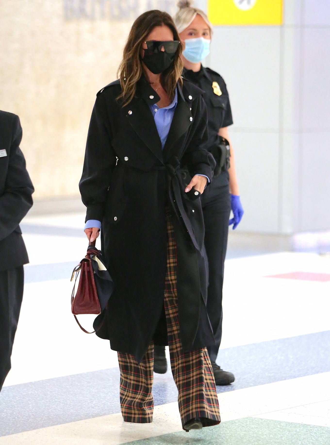 Victoria Beckham 2021 : Victoria Beckham – Seen while rriving at JFK Airport in New York-06