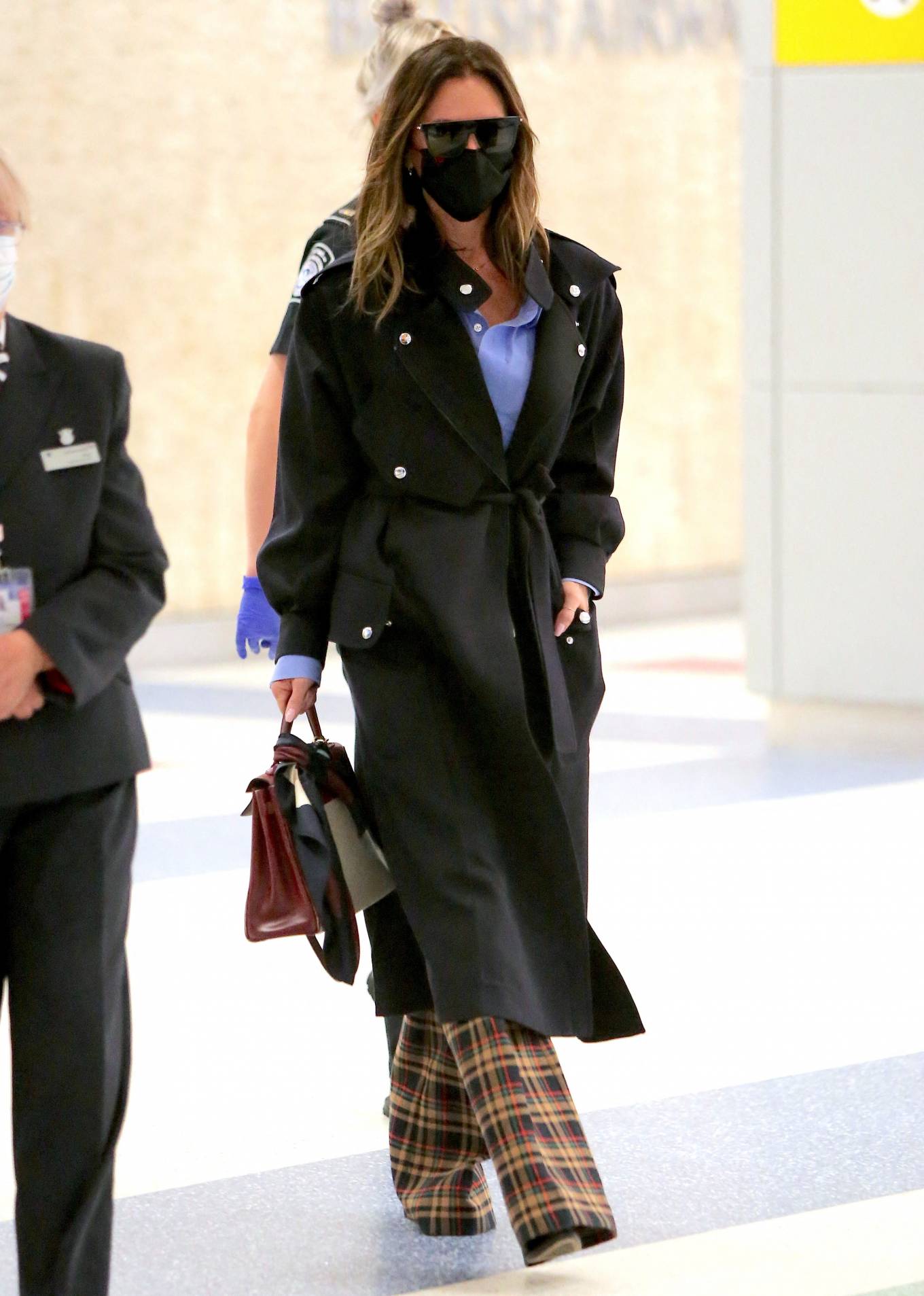 Victoria Beckham 2021 : Victoria Beckham – Seen while rriving at JFK Airport in New York-09