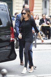 Victoria Beckham - Shopping at the Bon Marche's mall in Paris