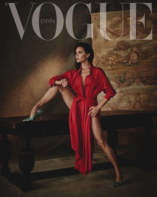 Victoria Beckham - Vogue Spain Cover (February 2018)