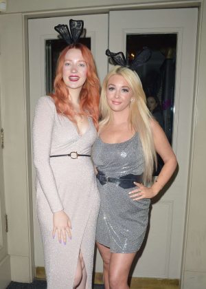 Victoria Clay and Jodie Weston at Mortons Mayfair in London