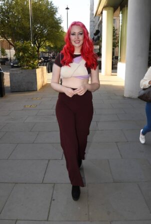 Victoria Clay - Arrives at Miss Guided Babe Heat Event in London