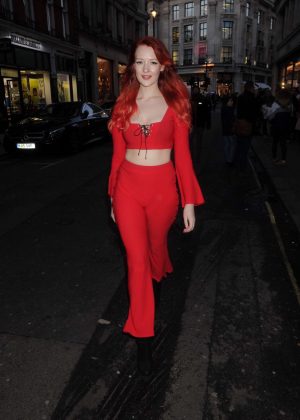 Victoria Clay - Arriving for the Katie Eary Show 2018 in London