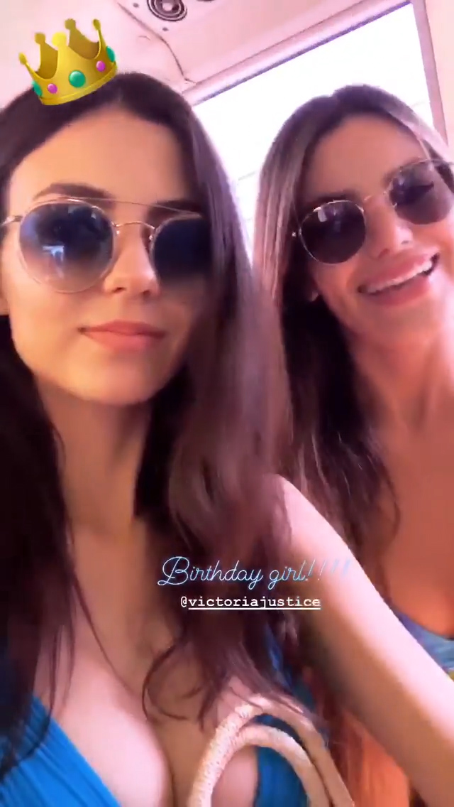 Victoria Justice and Madison Reed in Bikini â€“ Personal Pics