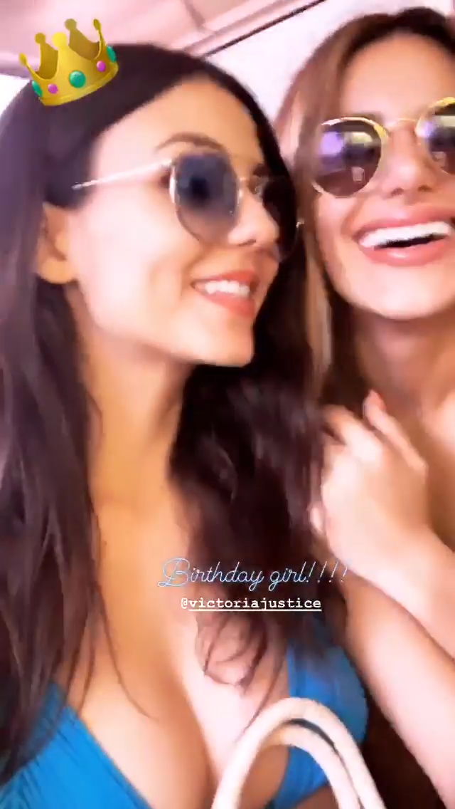 Victoria Justice and Madison Reed in Bikini â€“ Personal Pics