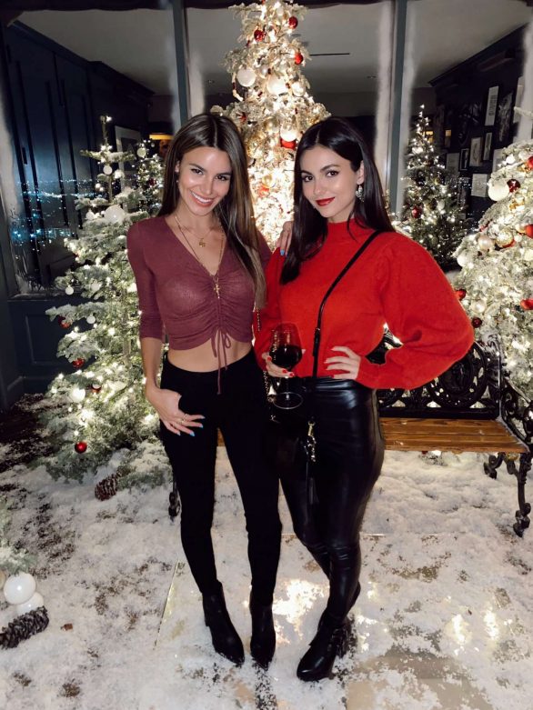 Victoria Justice and Madison Reed - Social Media