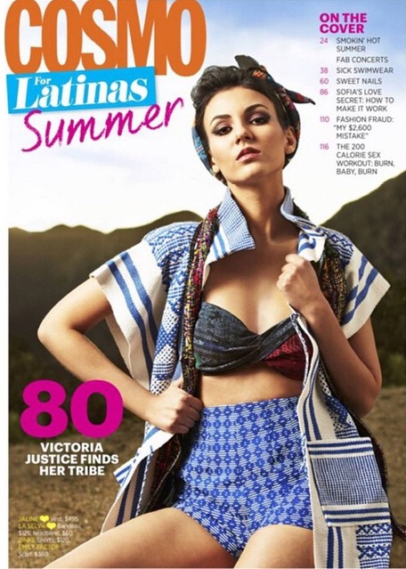 Victoria Justice - Cosmo for Latinas Magazine (May 2015)