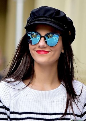 Victoria Justice in Jeans Out in SoHo | GotCeleb