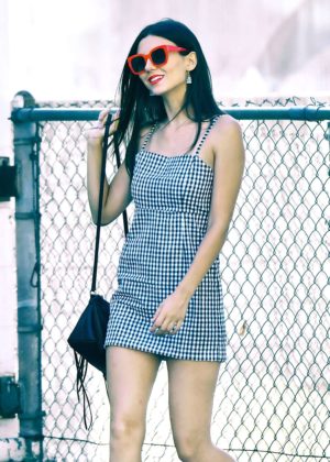 Victoria Justice on a photoshoot in Studio City