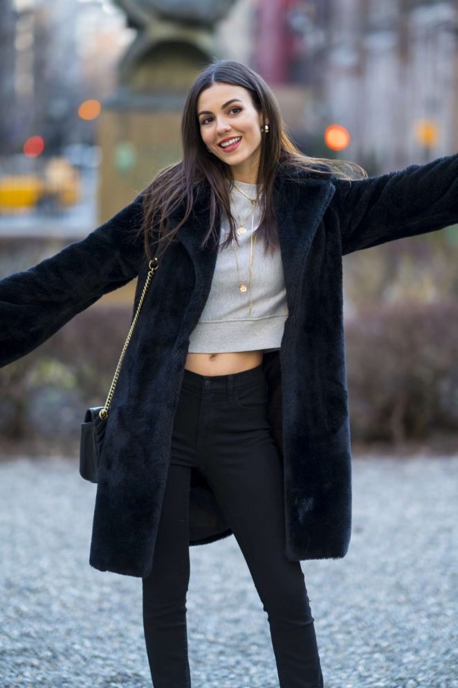 Victoria Justice - Out and about in NYC