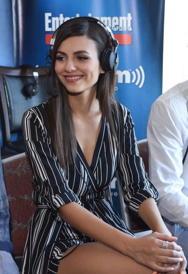Victoria Justice - SiriusXM Radio at Comic-Con 2016 in San Diego