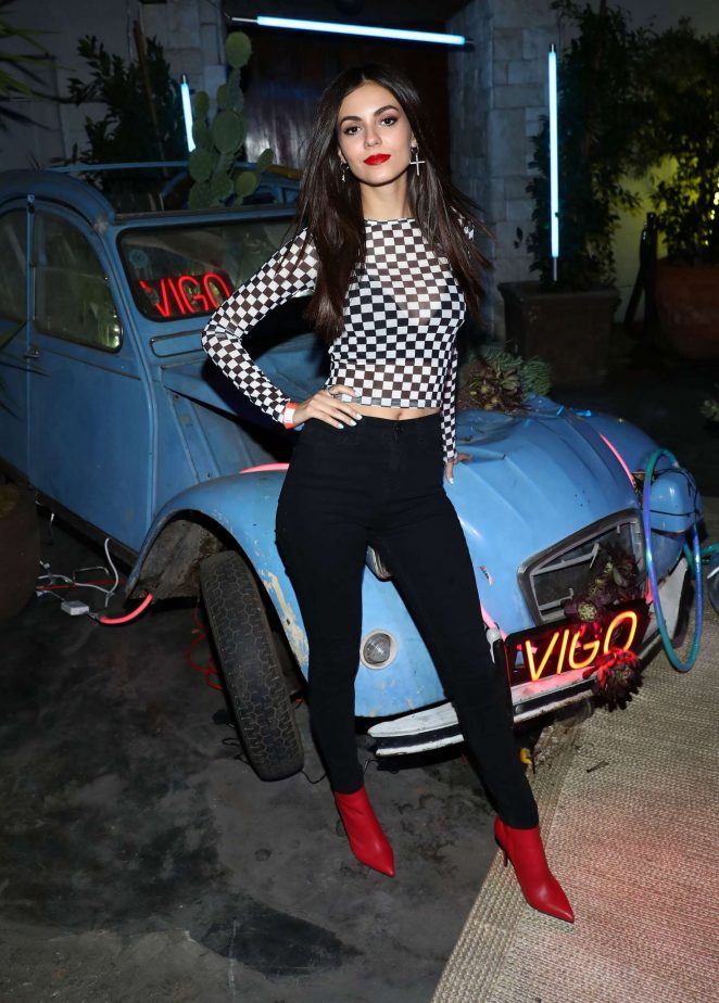 Victoria Justice - Vigo Video Launch Party at Le Jardin in Hollywood