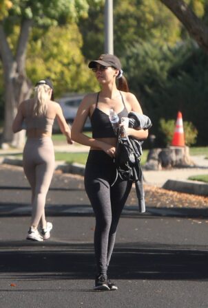 Victoria Justice - With Madison Reed seen after working out at the gym in Los Angeles