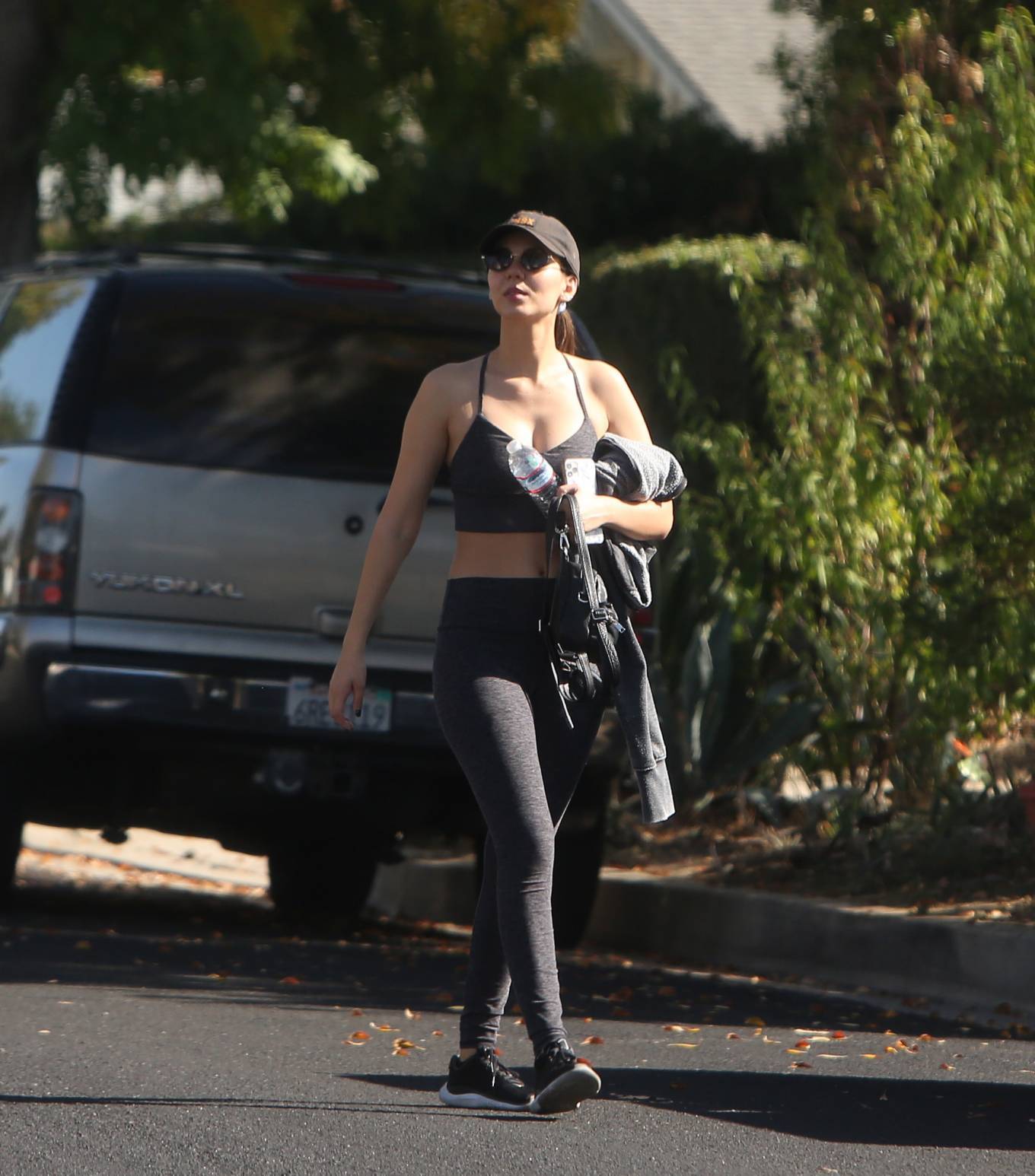 Victoria Justice 2021 : Victoria Justice – With Madison Reed seen after working out at the gym in Los Angeles-08