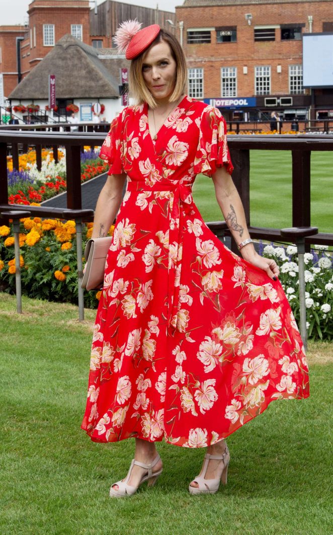 Victoria Pendleton - The Moet and Chandon July Festival Day 1 at Newmarket Racecourse