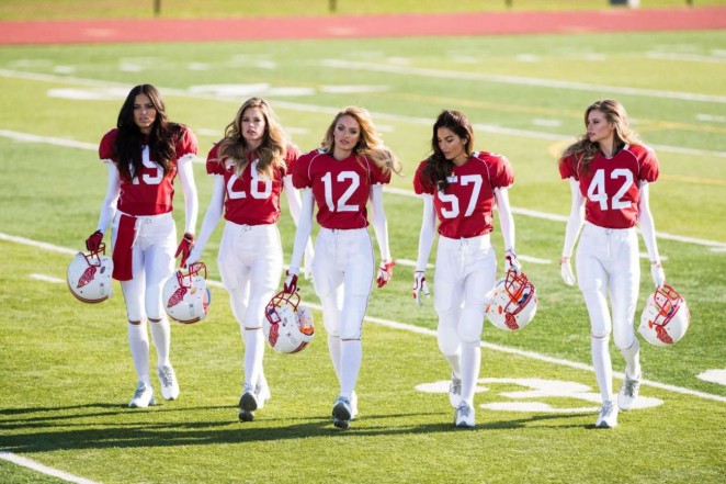 Victoria's Secret Angels Star in Super Bowl Commercial 2015