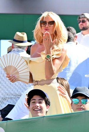Victoria Silvstedt - Watch the final of the Monte Carlo Rolex Masters 1000 in Roquebrune-Cap-Martin