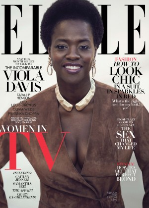 Viola Davis - Elle Magazine Cover (February 2016)