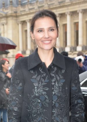 Virginie Ledoyen at Elie Saab Fashion Show in Paris