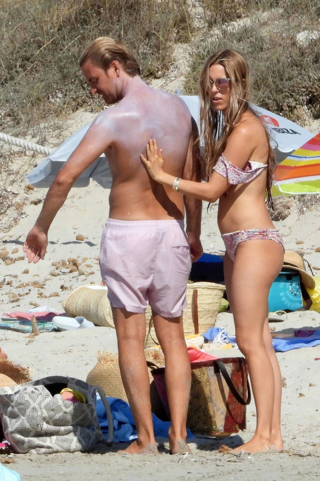 Vivian Sibold – In bikini at the beach in Formentera