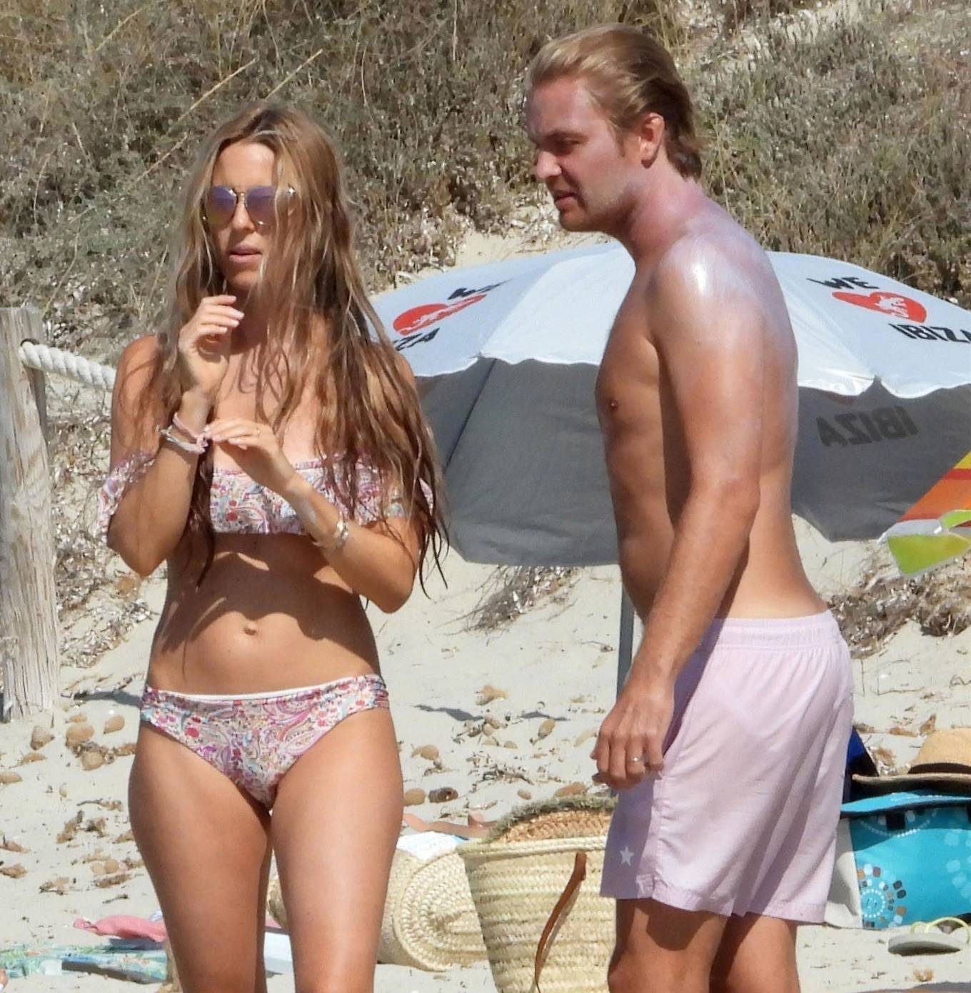 Vivian Sibold – In bikini at the beach in Formentera