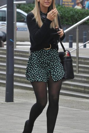 Vogue Williams - arrives at Steph's Pack Lunch in Leeds