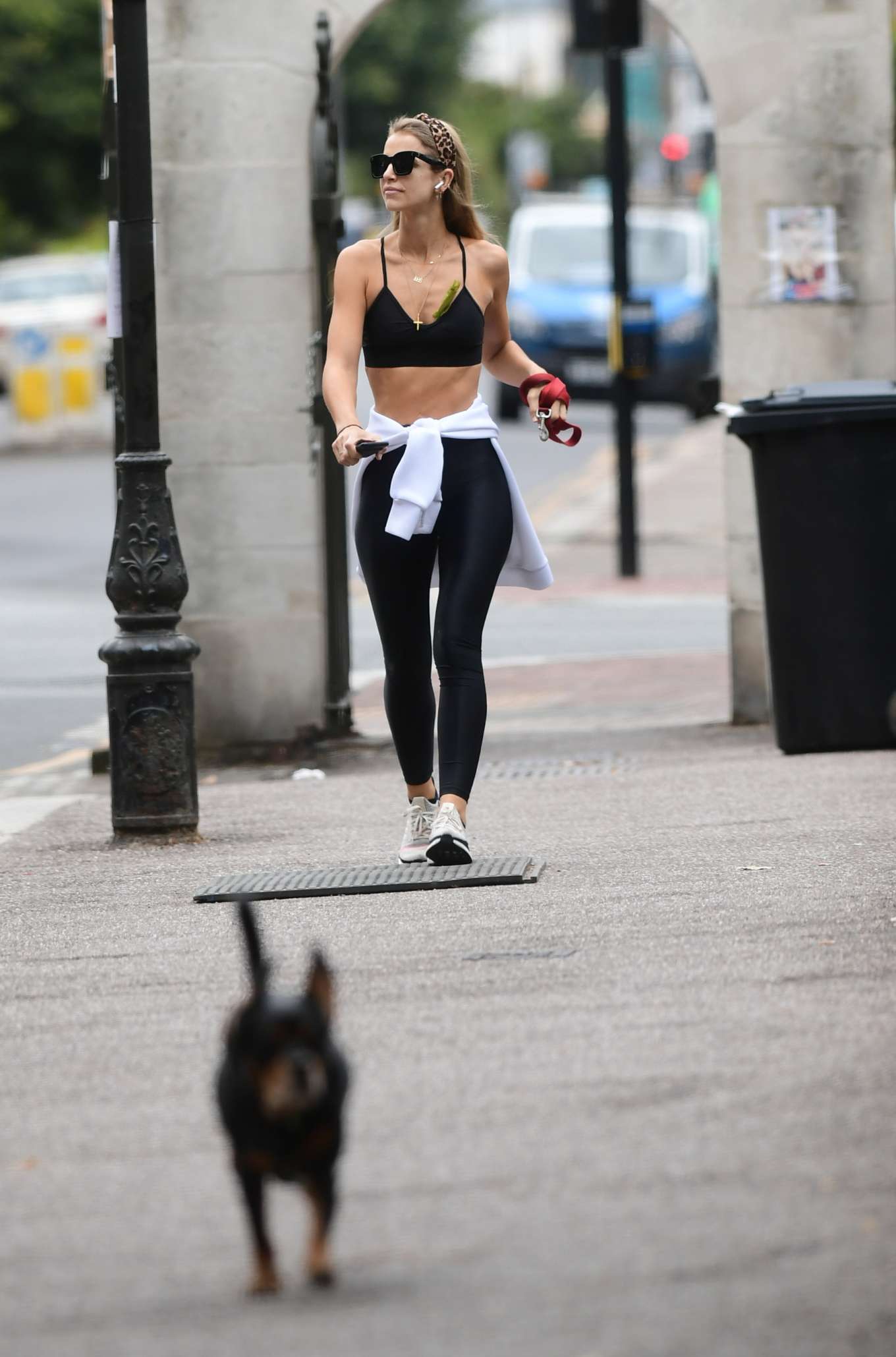 Vogue Williams â€“ Jogging in London