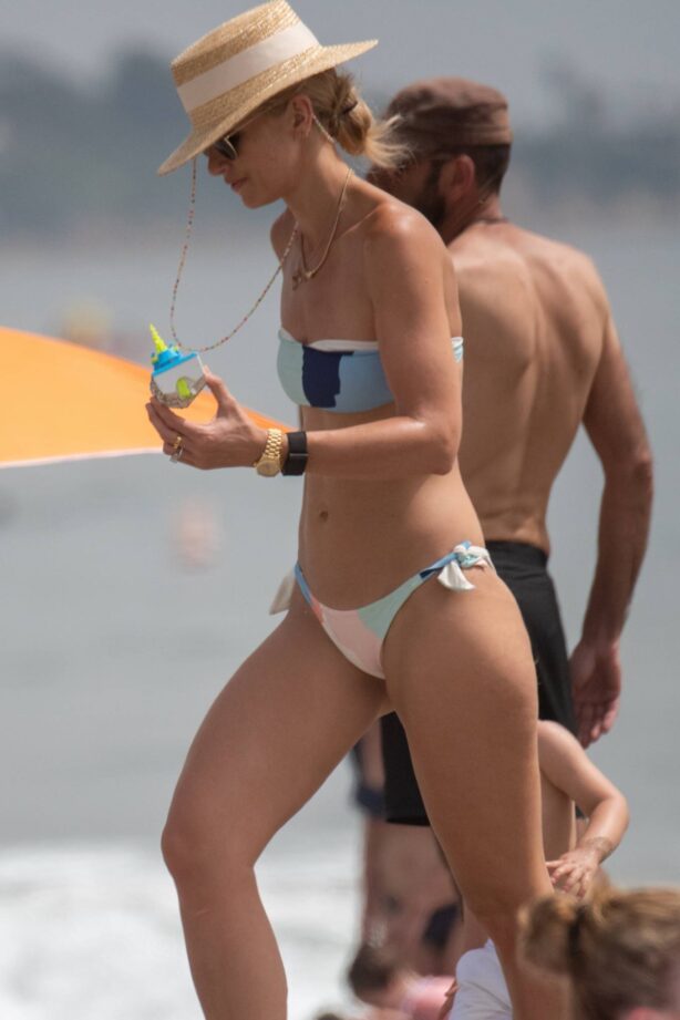 Vogue Williams - Seen in a bikini on holiday in Costa del Sol