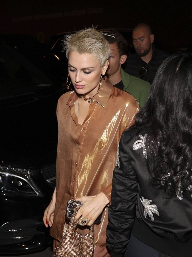 Wallis Day - Pictured at Costes restaurant in Paris