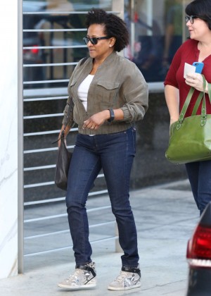 Wanda Sykes - Arrives to WME offices in Beverly Hills
