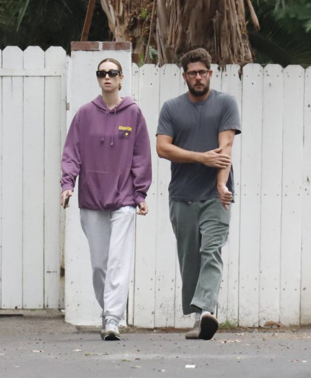 Whitney Port - And Tim Rosenman going out for a walk in Los Angeles