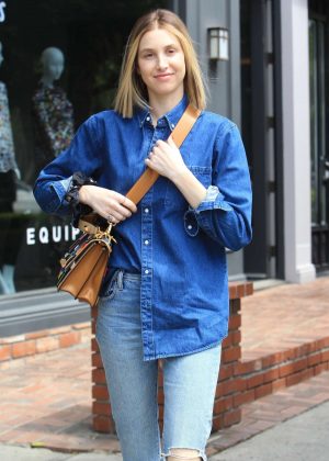 Whitney Port in Ripped Jeans - Out in West Hollywood