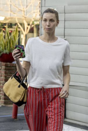 Whitney Port - Seen as she exits AskCares skincare clinic in Studio City