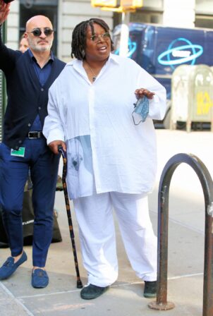 Whoopi Goldberg - Spotted in New York