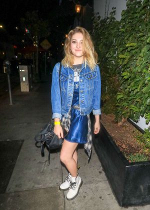 Willow Shields at Avenue Nightclub in Los Angeles