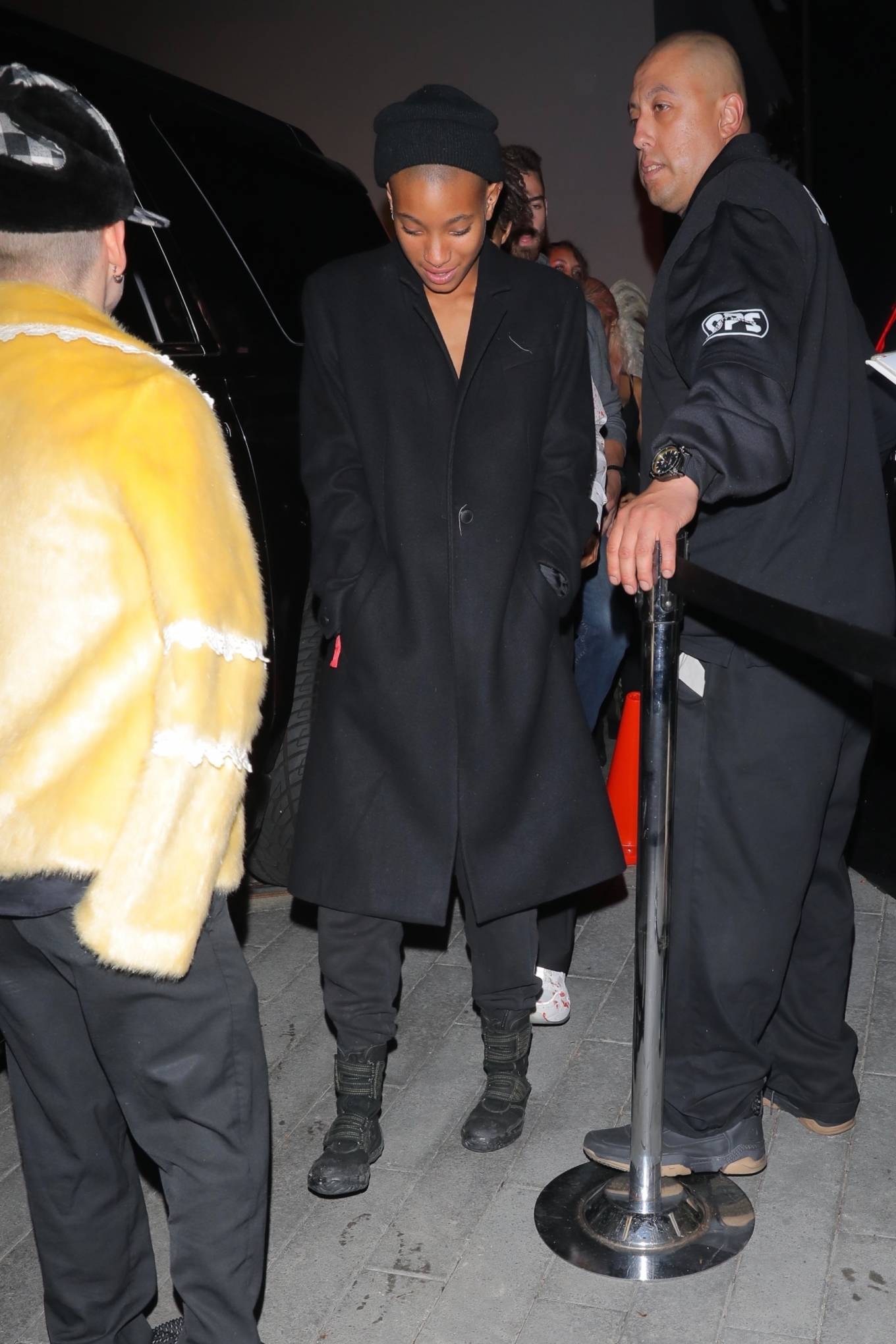 Willow Smith - Exiting the CARN-EVIL Halloween Party in Bel Air