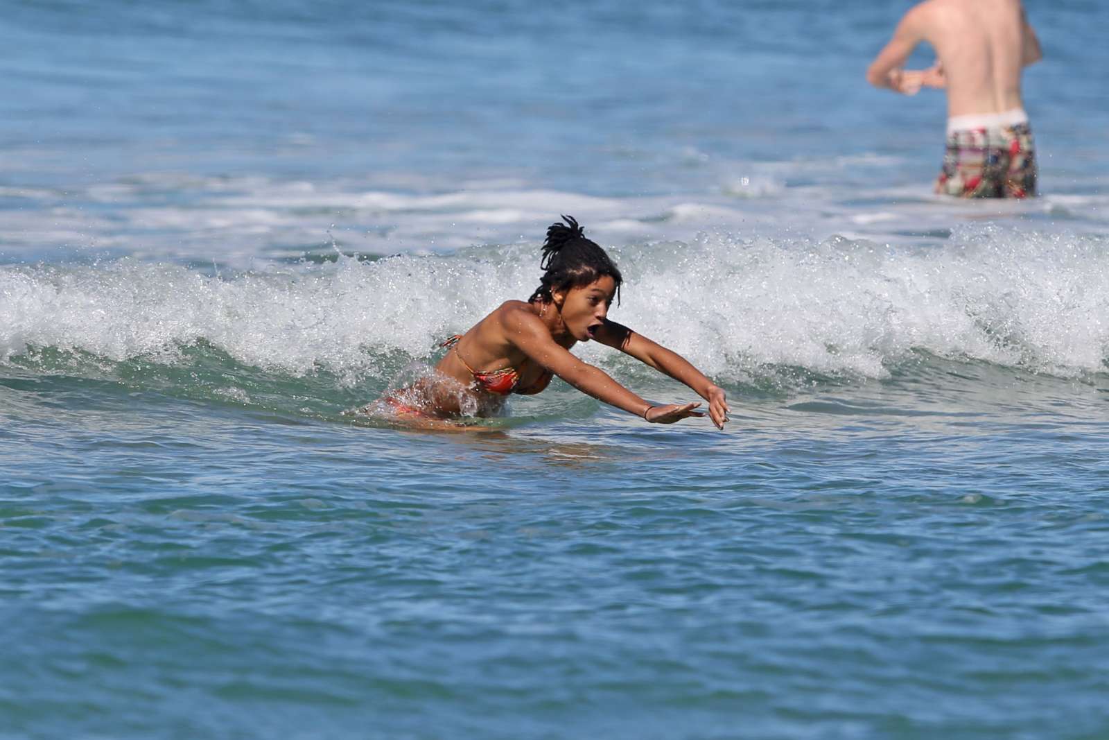 Willow Smith in Bikini at a Beach in Hawaii. 