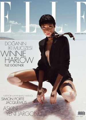 Winnie Harlow - Elle Turkey Magazine (July 2018)