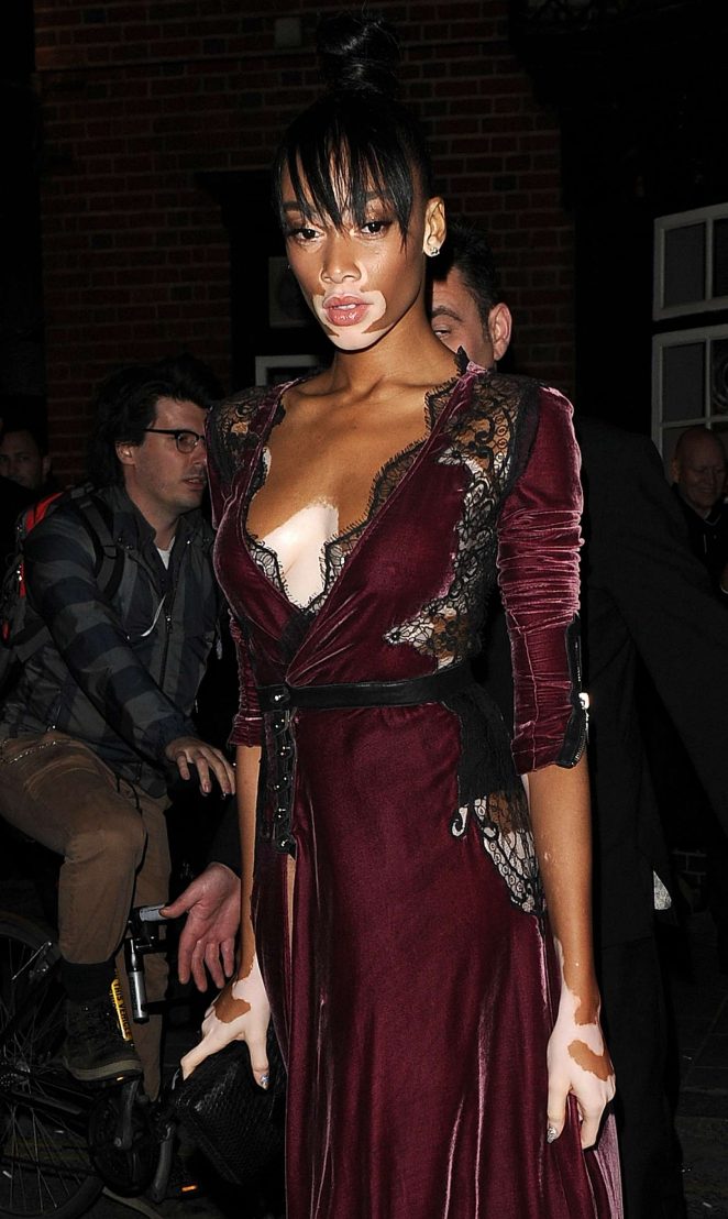 Winnie Harlow - Mert and Marcus: Works 2001-2014 VIP Party in London