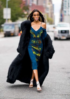 Winnie Harlow - Out in New York City