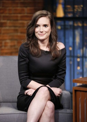 Winona Ryder - 'Late Night with Seth Meyers' in NYC