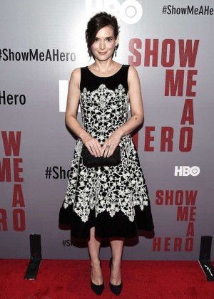 Winona Ryder - 'Show Me A Hero' Screening in NYC